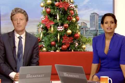 BBC Breakfast’s Charlie Stayt forced to apologise to guest after awkward name blunder