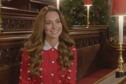 Duchess of Cambridge glows in first look at Royal Carols: Together At Christmas – and she’s wearing ..