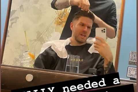 Joel Dommett reveals secret to his healthy hair after a fresh trim and treatment at top salon