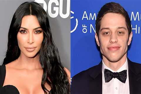 Kim Kardashian & Pete Davidson spotted holding hands in NYC early on Valentine’s Day