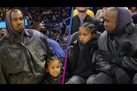 Kanye West’s Night Out With Son Saint After Being BANNED by Instagram