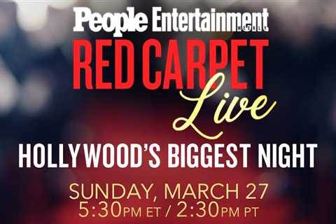 🔴 2022 Academy Awards: Red Carpet Live | March 27, 5:30PM ET | PEOPLE