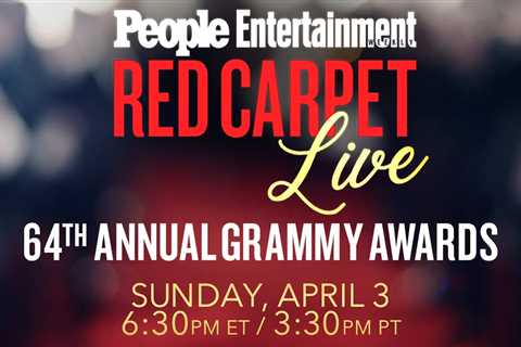 🔴 2022 Grammy Awards: Red Carpet Live | April 3 2022 6:30PM ET | PEOPLE