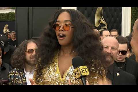 Watch H.E.R. REACT to GRAMMY Win