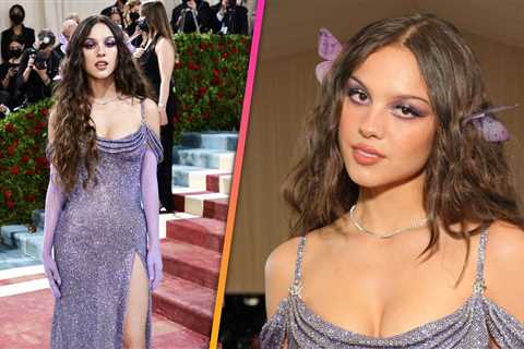 Met Gala 2022: Olivia Rodrigo SPARKLES in Purple