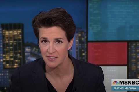 MSNBC Allegedly Replacing Rachel Maddow With Veteran Anchor, Industry Rumor Claims