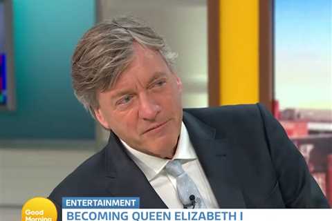 Richard Madeley leaves Becoming Elizabeth actress blushing after asking most painfully awkward..