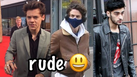Paparazzi being RUDE to celebrities PART 2