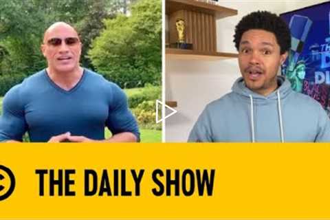 The Rock Raising Eyebrows | The Daily Social Distancing Show