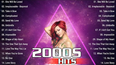 Top Hits of the 2000's Vol.27 🍧 Alicia Keys, Rihanna, Britney Spears, Lady Gaga,The Black Eyed Peas