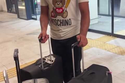 Gemma Collins and Rami Hawash MISS flight home from Mykonos as she insists they ‘weren’t ready to..