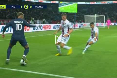 Neymar jr Vs Nice (01/10/2022) HD 1080p!