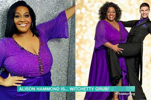Alison Hammond admits Strictly dress was too big after huge weight loss as she looks slimmer than..