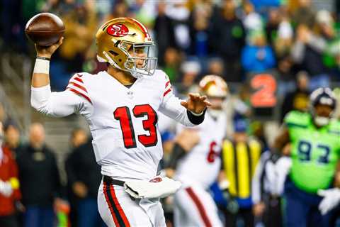 Brock Purdy guides 49ers to NFC West title with win over Seahawks