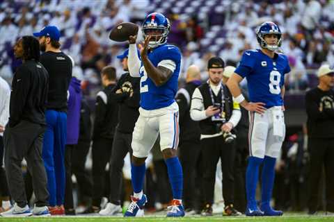 Tyrod Taylor could start in Daniel Jones’ possible final regular-season game with Giants