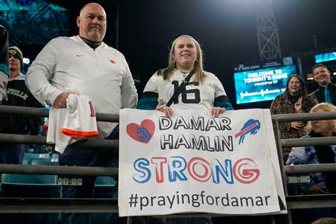 Bills-Patriots will be filled with love and emotion for Damar Hamlin