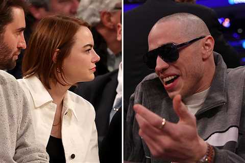 Pete Davidson, Emma Stone, Celebs Pour Into MSG To Watch LeBron James Vs. Knicks