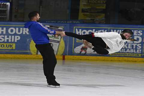 Dancing on Ice first look: Mollie Gallagher comes close to horror accident as she attempts..