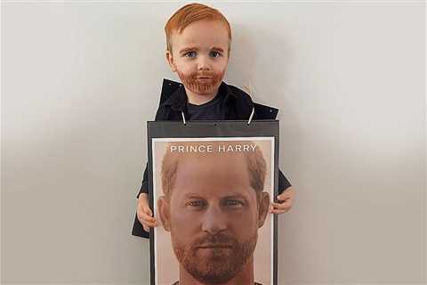 Boy, 3, stuns schoolmates by dressing as Prince Harry for World Book Day