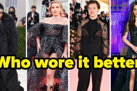 I Genuinely Need To Know Which Celebs You Think Wore These All-Black Outfits Better