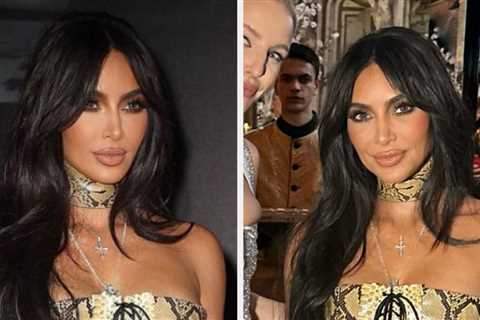 People Are Debating The KarJenners’ Authenticity After Photos Of Kim Kardashian’s “Unedited Face”..