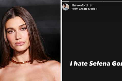 A Stylist Associated With Hailey Bieber Shared His “Hate” For Selena Gomez In Brutal Instagram..