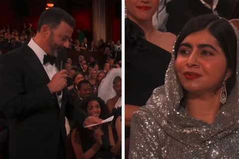 Jimmy Kimmel Is Facing Backlash For His Bit With Malala Yousafzai At The Oscars