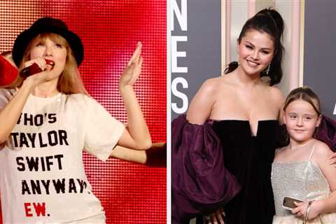 Selena Gomez Dressed Up As Folklore Era Taylor Swift To Her Eras Tour, And It's All Very Sweet