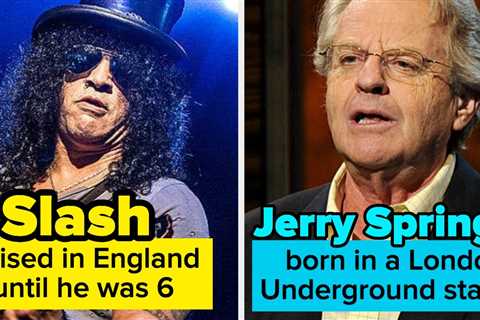 21 Celebrities I Was Flooooooored To Learn Are British