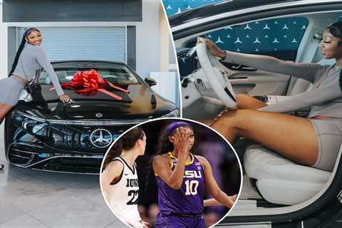 Angel Reese gets brand new Mercedes-Benz for 21st birthday