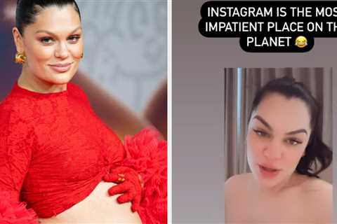 Jessie J Had To Remind Her Fans How Long It Takes For A Fetus To Grow After They Joked That She's..