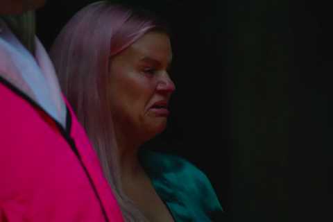 Kerry Katona cries she ‘hates herself’ and has ‘messed with her body too much’ as she strips for..