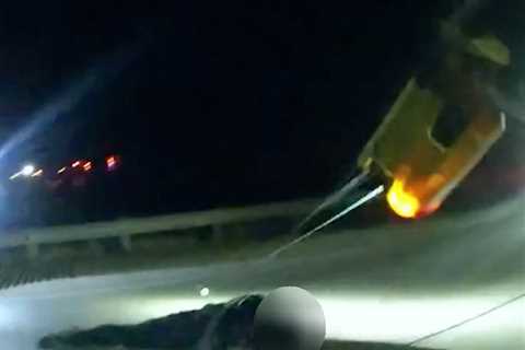 Bodycam Video Shows Man Tased by Deputy Collapse on Highway, Before Being Fatally Struck by Car