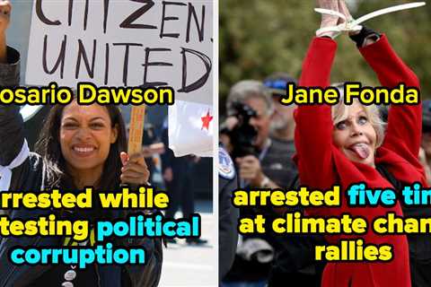 15 Famous People Who Were Arrested While Protesting And Fighting For What They Believe In