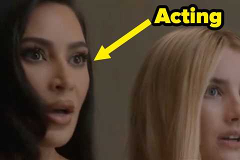 People Are Seriously Loving Kim Kardashian's Acting In This American Horror Story Trailer