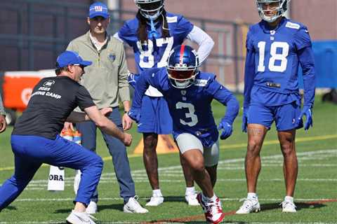 Sterling Shepard getting large role with Giants offense struggling