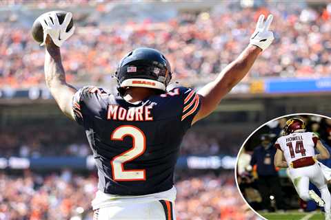 Commanders-Bears anytime touchdown scorer props, picks: DJ Moore, Sam Howell