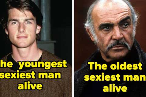 Here's How Old Each Of People Magazine's 35 Sexiest Men Alive Have Been Since 1985