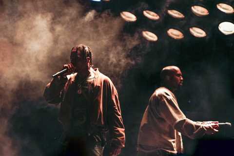 Kanye West Performs Classic Hits as Surprise Guest at Travis Scott Concert