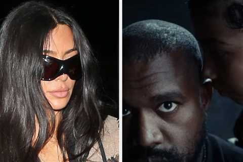 Kim Kardashian Posted Kanye West’s New Music Video After They Shocked Fans By Going To Dinner..