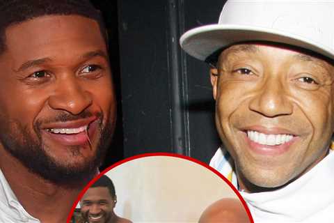Usher Vacations in Bali with Russell Simmons, Partakes in Yoga Session