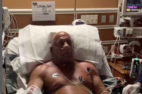 UFC icon Mark Coleman ‘happiest man in the world’ as he awakens after saving parents from house fire