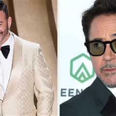 Robert Downey Jr. Reacted To Jimmy Kimmel's Gross Oscars Jokes