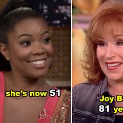 34 Celebrities Who Are Way, Way, WAY Older Than You Thought They Were