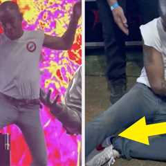 Kid Cudi Broke His Foot While Performing At Coachella, And The Moment It Happened Was Captured On..