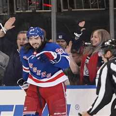 Rangers getting very best version of  Mika Zibanejad at right time
