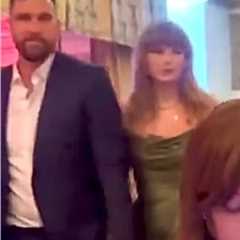Taylor Swift and Travis Kelce hold hands during ‘adorable’ Patrick Mahomes gala appearance