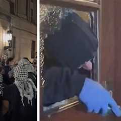 Columbia University Pro-Palestine Protesters Take Over Campus Building
