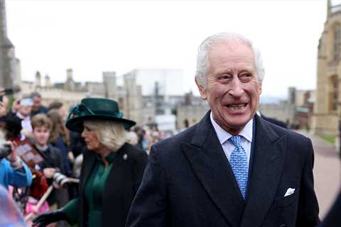 King Charles III Attends Easter Service Amid Cancer Battle