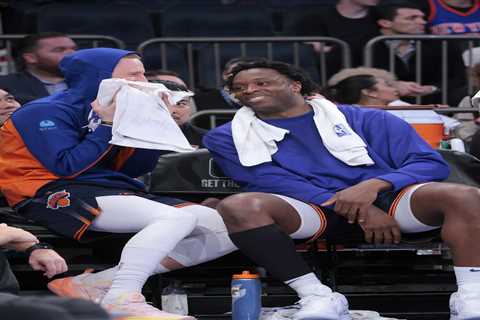 Knicks’ OG Anunoby dealing with tennis elbow in injury twist